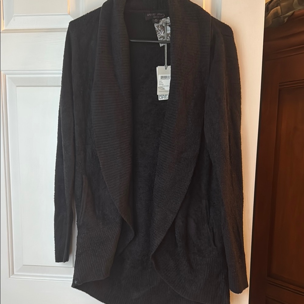 Barefoot Dreams - Black Cardigan Sweater